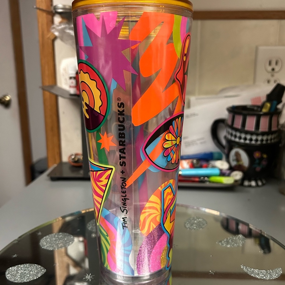Tim Singleton x Starbucks Pride Tumbler